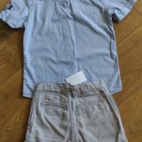 Маркови къси панталонки, ризка и потник, снимка 6 - Детски къси панталони - 45404307