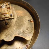 Стар Френски Механичен Часовник Japy Freres, снимка 4 - Антикварни и старинни предмети - 45210267