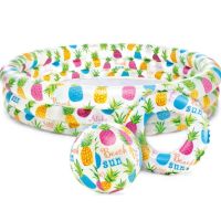 Насладете се на лятното забавление с надуваемия комплект детски басейн Intex - Включващ топк, снимка 1 - Басейни и аксесоари - 45241972
