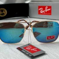 Преоценени Ray-Ban RB3136 мъжки слънчеви очила сини огледални , снимка 2 - Слънчеви и диоптрични очила - 45430491