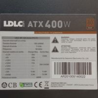 LDLC-BG-400 Active PFC F3 400 Watts (2x P4), снимка 5 - Захранвания и кутии - 45314081