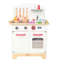 Детска дървена кухня за игра с аксесоари (004), снимка 1 - Образователни игри - 45505658