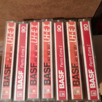 Аудио касети (аудиокасети) BASF fero extra и LH-EI60 - 10 броя. , снимка 1 - Аудио касети - 45011590