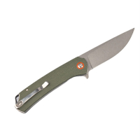 Сгъваем нож Dulotec K211 - Зелен 8Cr13Mov Неръждаема стомана, снимка 3 - Ножове - 45007385