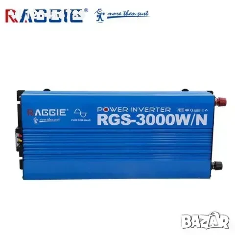 12V /3000 вата Инвертор с чиста синусоида Raggie или 24V/3000W, снимка 1