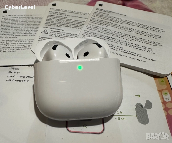 Слушалки Airpods 4 USA, снимка 1