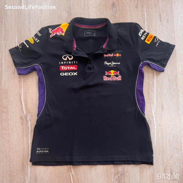 Дамска поло тениска Infiniti Red Bull Racing OTL Pepe Jeans Official Teamline размер XL, снимка 1