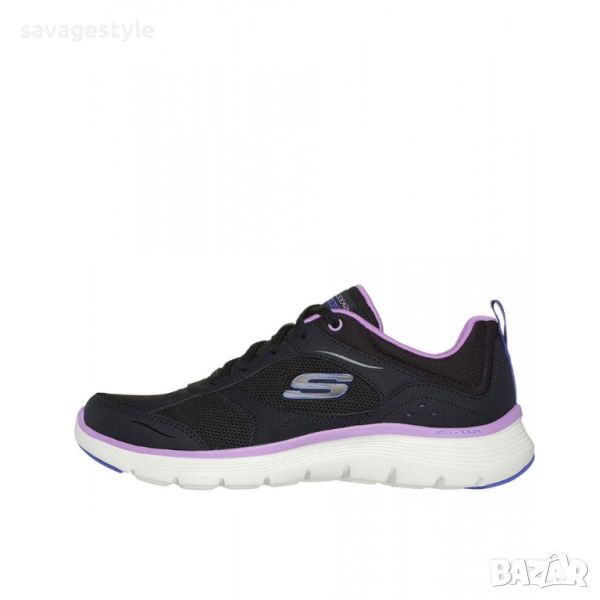 SKECHERS Flex Appeal 5 Fresh Touch Shoes Black/Purple, снимка 1