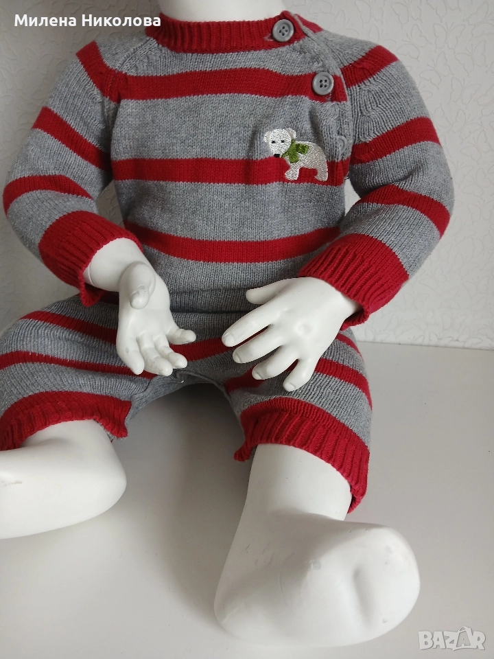 Зимен ромпър 6м, снимка 1