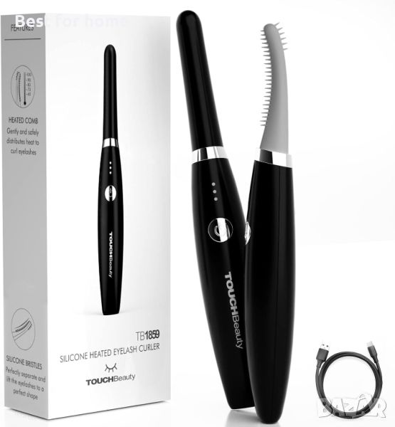 Уред за грижа за вежди и мигли TOUCHBeauty Heated Eyelash Curl   , снимка 1