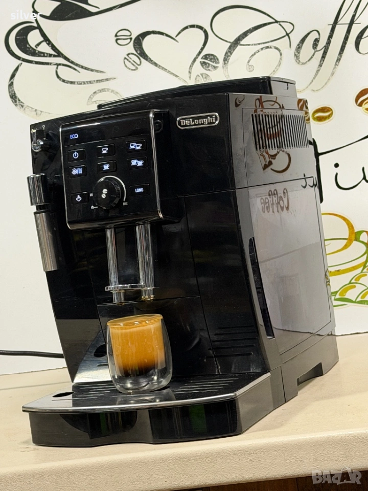 Кафемашина кафе автомат delonghi magnifica S с гаранция, снимка 1