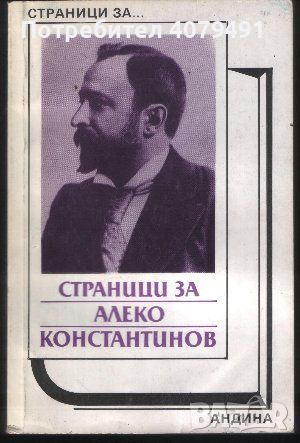 Страници за Алеко Константинов Творчеството на писателя в българската литературна критика, снимка 1