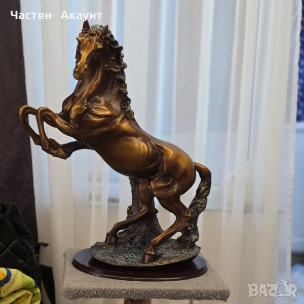 Декоративна фигура на кон 70см, снимка 1