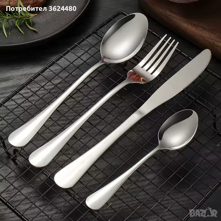 Комплект 24 прибора за 6 души 4367, снимка 1