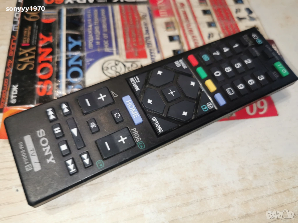 SONY RM-ED054 REMOTE 0901261117, снимка 1