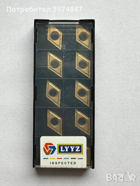 10 броя стругарски пластини LYYZ DCMT11T304 UE6020, снимка 1