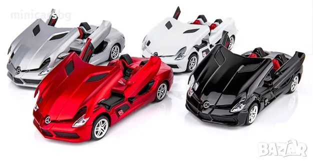 Метални коли: Mercedes-Benz SLR McLaren Stirling Moss, снимка 1