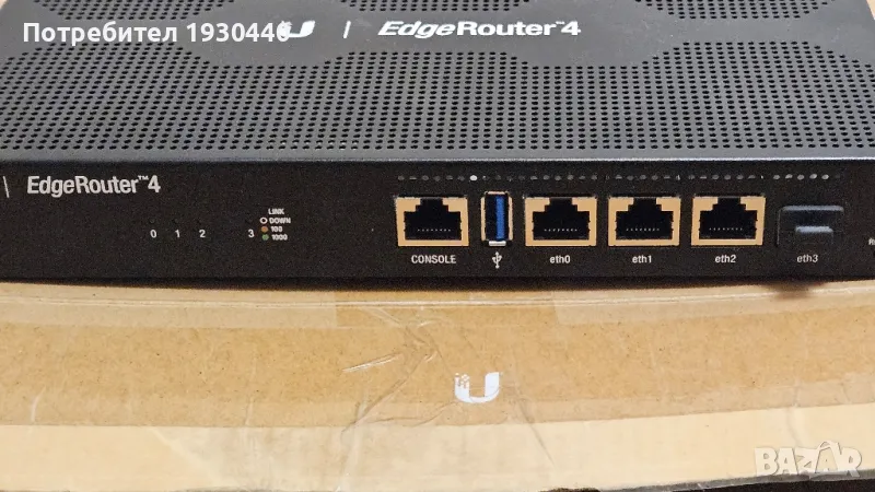 Ubiquity EdgeRouter 4, снимка 1