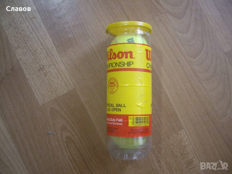 Тенис топки Wilson 6 extra duty felt и Dunlop 1, снимка 1