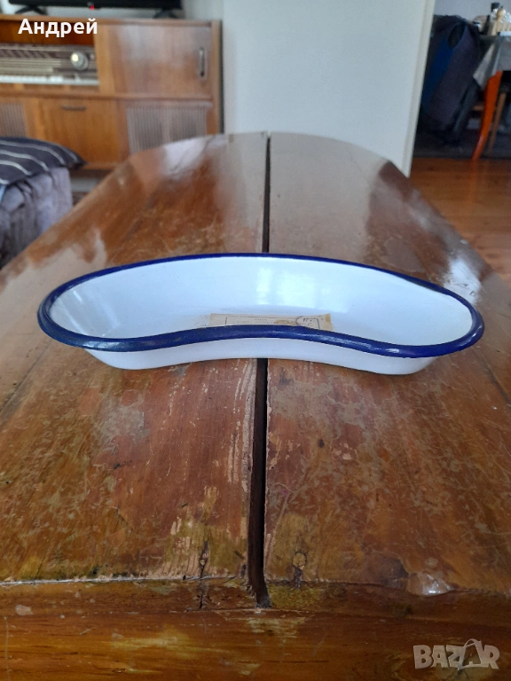 Стара емайлирана паница #15, снимка 1