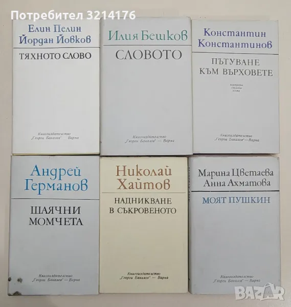 Литературни анализи, разработки, помагала, справочници, биографии А116, снимка 1