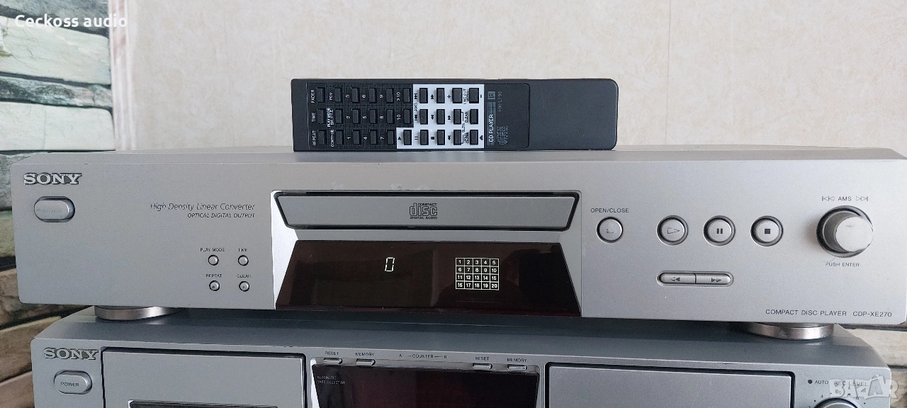 Сд плеър SONY CDP-XE270 с дистанционно , снимка 1