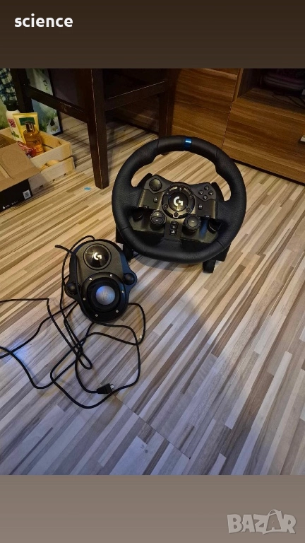 Logitech G923 + Shifter , снимка 1