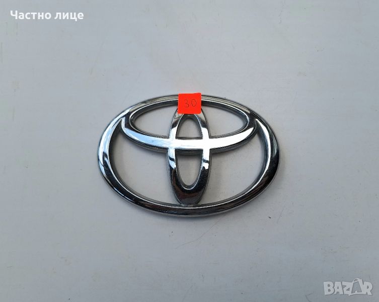 Оригинална емблема за Тойота Toyota, снимка 1