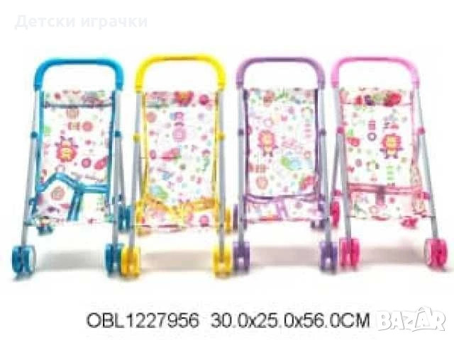 Количка за кукли метална, лятна , снимка 1