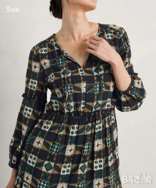 Кънтри Рокля с Американски мотиви макси рокля , снимка 1