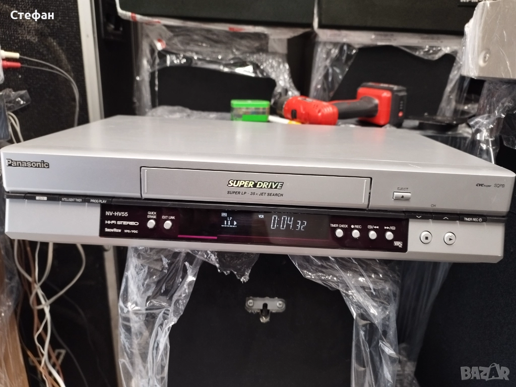 Panasonic NV-HV55EG-S HiFi видеорекордер сребрист, снимка 1