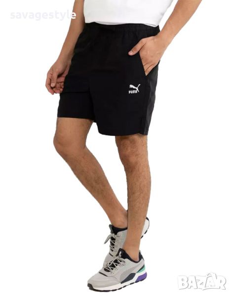 Мъжки къси панталони PUMA EvoTec Shorts Black, снимка 1