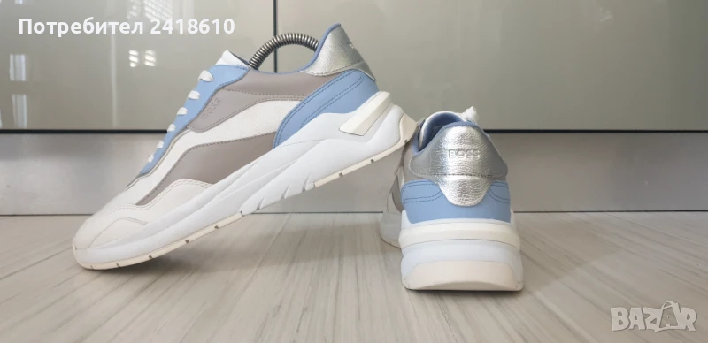 Hugo Boss Skylar Runn Leather Sneakers Womens Size 39/25см НОВО! ОРИГИНАЛ! Дамски сникърси!, снимка 1