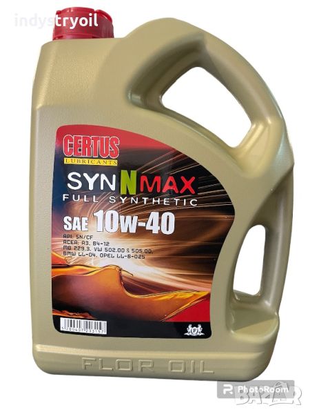 10w40 синтетични масло за леки автомобили 5л., снимка 1