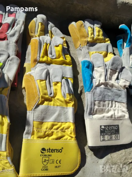 Кожени работни ръкавици, снимка 1