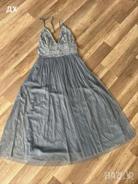 Рокля с тюл и пайети Lace & Beads , снимка 1
