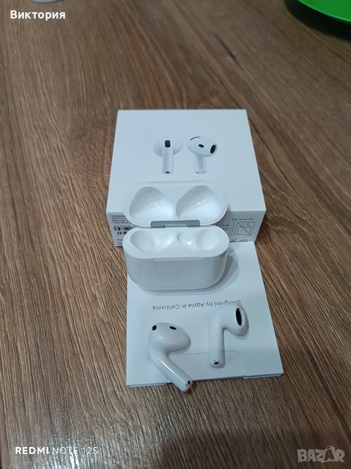 Слушалки AirPods 4 с гаранция, снимка 1