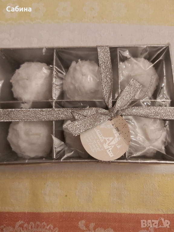 Свещи празничен комплект., снимка 1