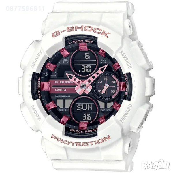 НОВ CASIO G-SHOCK GMA-S140M-7AER ЧАСОВНИК КАСИО GMA-S140M GMAS140M, снимка 1