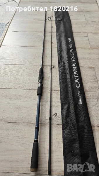 спиниг shimano catana 7-21 269см, снимка 1
