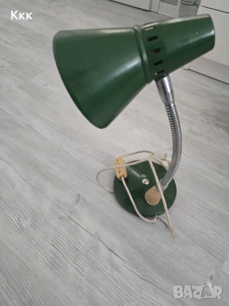 Ретро метална нощна лампа, снимка 1