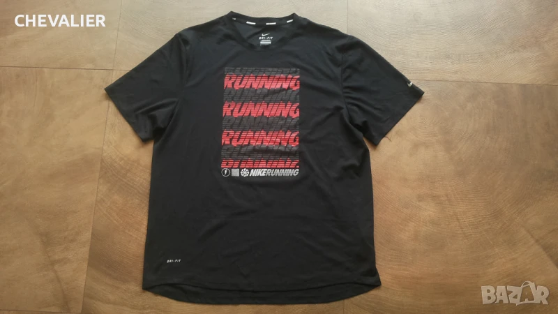NIKE RUNNING T-Shirt Размер L мъжка оригинална тениска 26-67, снимка 1