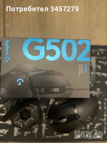 Геймърска мишка Logitech G502 HERO, снимка 3 - Геймърски - 48537913