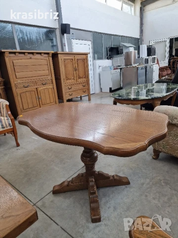 Масивна Маса -внос от Германия , снимка 3 - Маси - 51325457