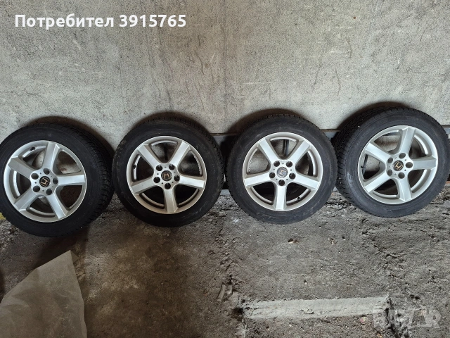 джанти 16цола със зимни гуми 