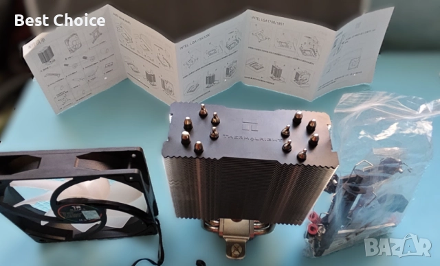 Охладител за CPU Thermalright BA120 ARGB, снимка 7 - Други - 52714064