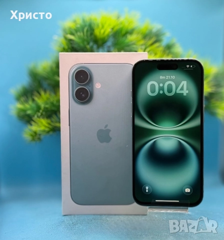 Apple iPhone 16, 128GB, 5G, Teal
