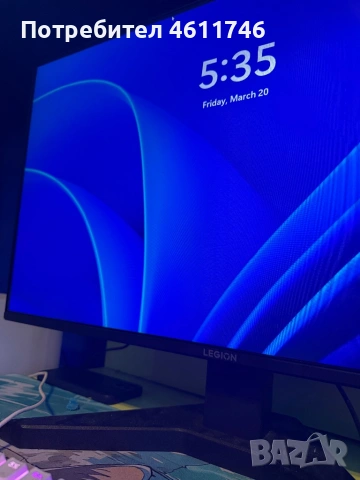 Monitor Lenovo legion , снимка 2 - Монитори - 53922180