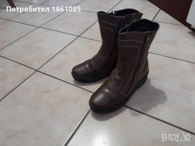 Български дамски боти от естествена кожа, снимка 11 - Дамски боти - 54008438