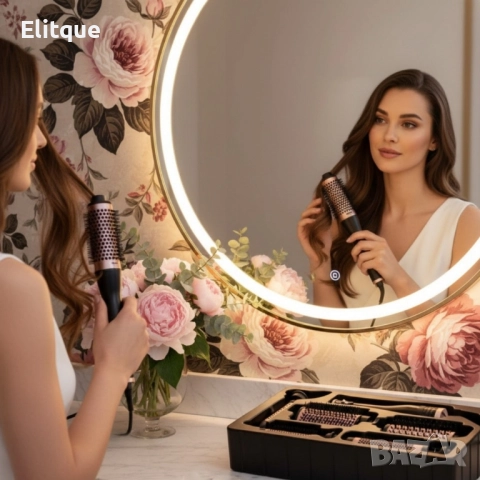 S&R Styling SD-937A – 5 в 1 уред за перфектна прическа без фризьор и с обем като от салон, снимка 4 - Козметични уреди - 52248193